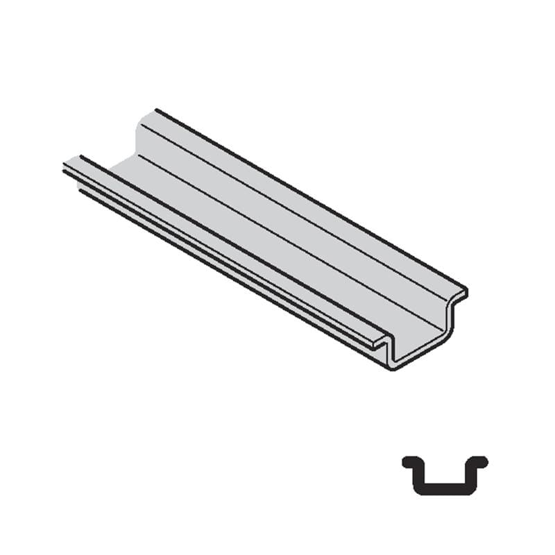 SCAME PARRE S.P.A. - SCA865.241 GUIDA DIN ESECUZ.OMEGA 15X5,5 FORATA
