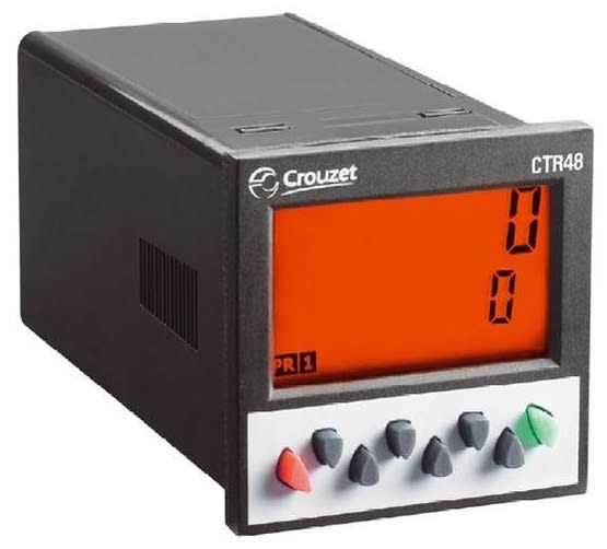 CROUZET - CRO87621125 COUNTER CTR48- LCD 2 PRESELECTIONS 90-26