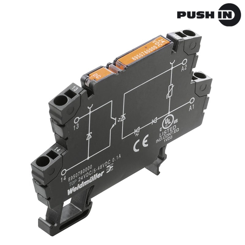 WEIDMULLER WEI8950980000 TOP 24VDC/48VDC 0,5A