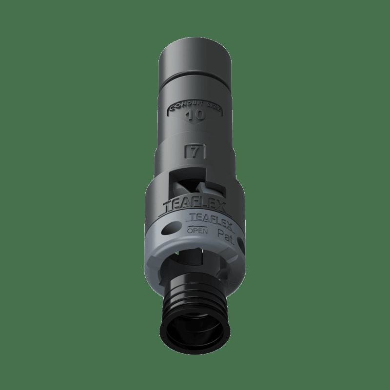 TEAFLEX TEA8BAD1007 RACC.ADATTATORE NERO IP68 1007