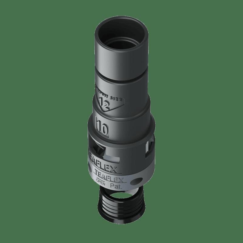 TEAFLEX TEA8BAD1210 RACC.ADATTATORE NERO IP68 1210