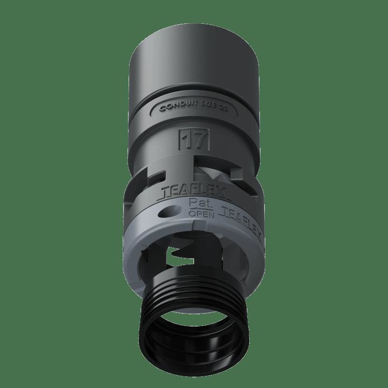TEAFLEX TEA8BAD2317 RACC.ADATTATORE NERO IP68 2317
