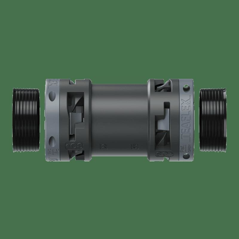 TEAFLEX TEA8BCS3636 MANICOTTO NERO IP68 CS3636