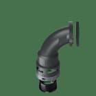 TEAFLEX - TEA8BFL17 FLANGIA 90? IP68 FL17 NERO