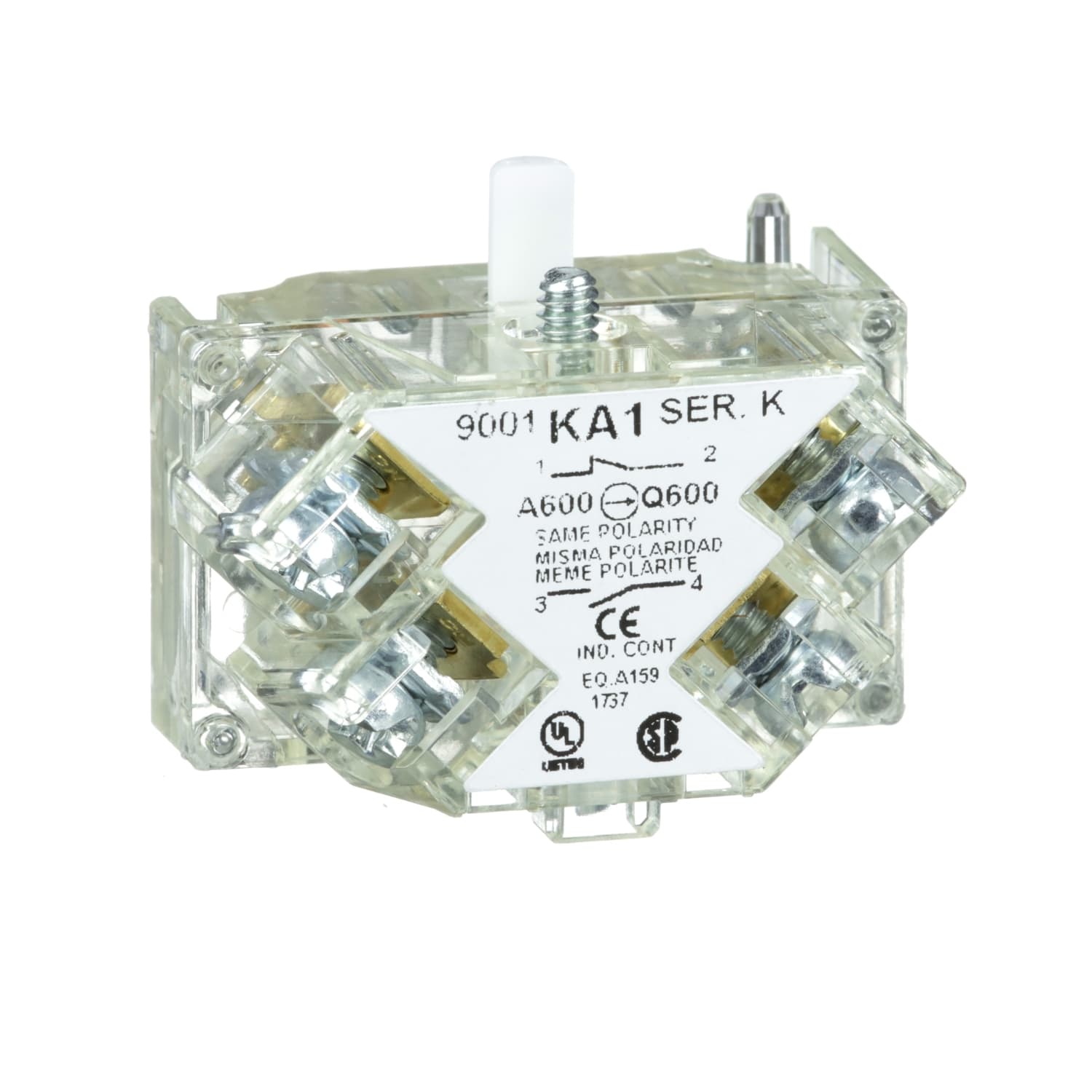 SCHNEIDER ELECTRIC SNR9001KA1 Hilfsschalterblock m. gesch. Klemmen, 90