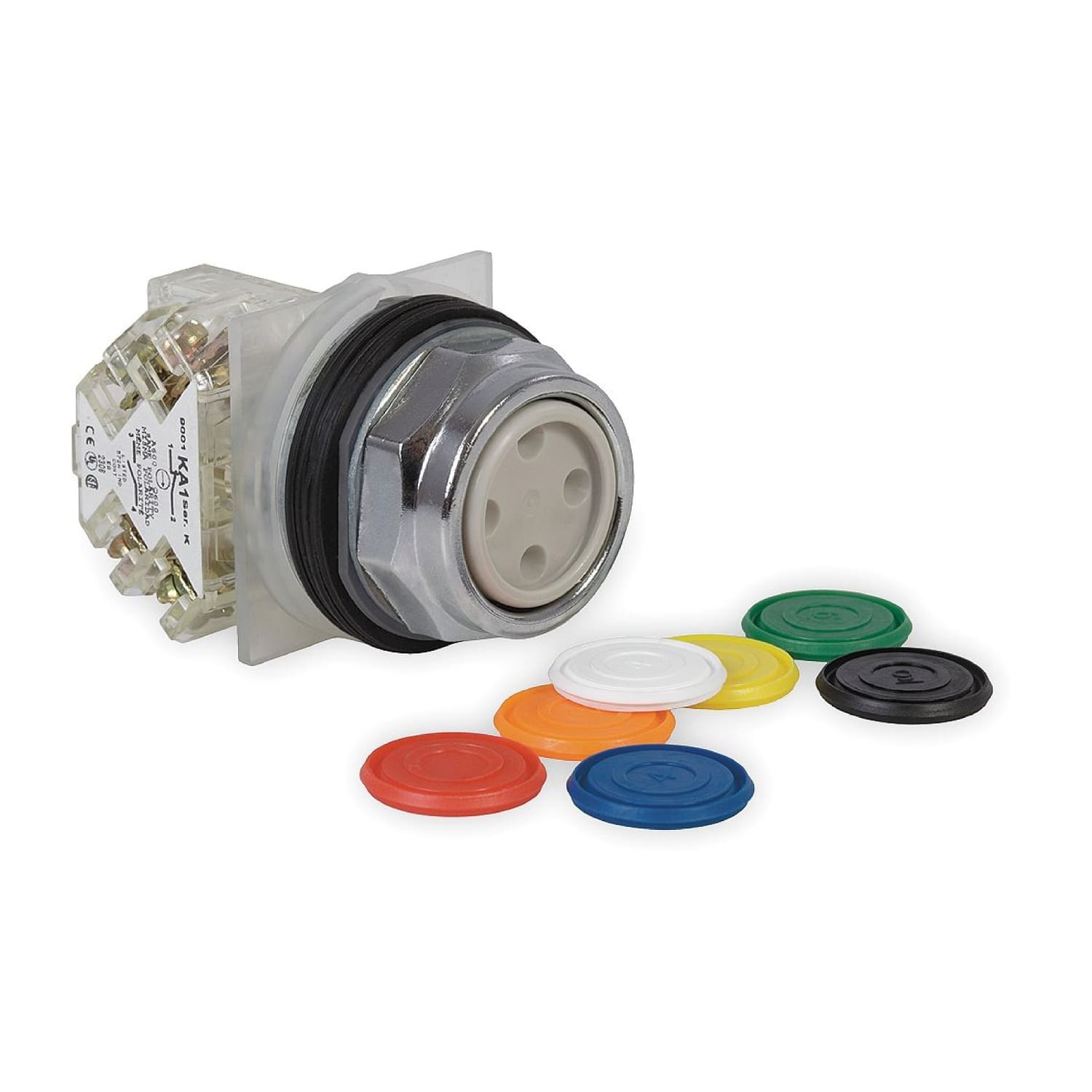 SCHNEIDER ELECTRIC SNR9001KR1UH13 PULSANTE CON CAPSULE MULTICOLORE NC+NO