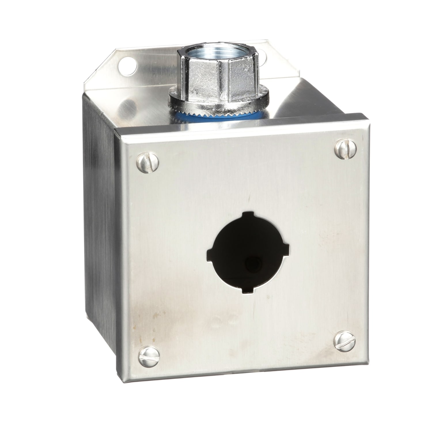 SCHNEIDER ELECTRIC - SNR9001KYSS1 PULSANTIERA IN ACCIAIO INOX 1 FORO