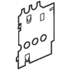BTICINO BTI9004S MAS - PIASTRA ATT FISSI POST M630 MGT