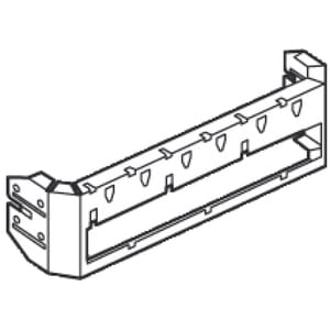 BTICINO BTI9081T/TN MAS - TELAIO ATT FIX POST M250 MGT L=850