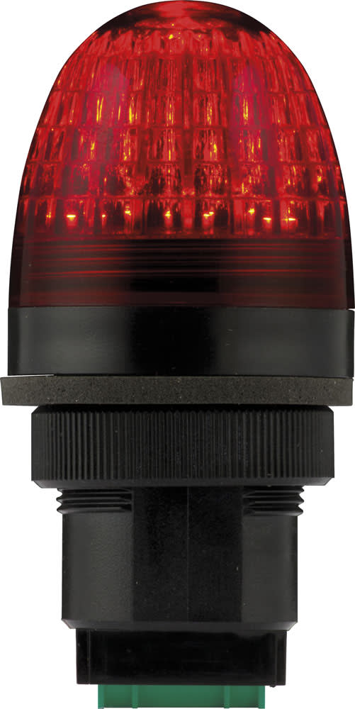 SIRENA - SIR91163 P40 S RED V48/240AC BK