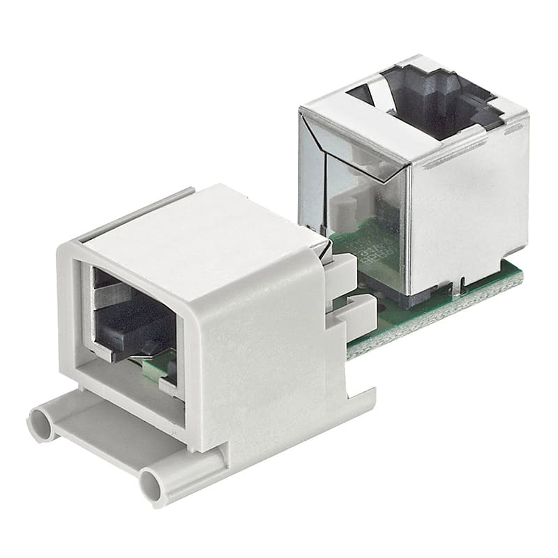 SCAME PARRE S.P.A. - SCA912.0032776 CONNETTORE RJ45 8POLI ANGOLATO FEMMINA