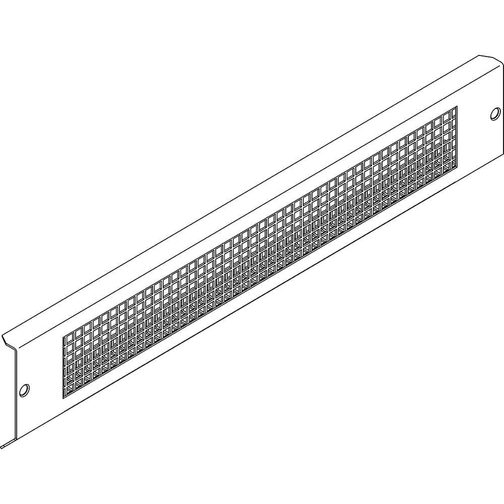 BTICINO BTI91811/60A MAS HDX - PANNELLO AREATO PER ZOCCOLO 60