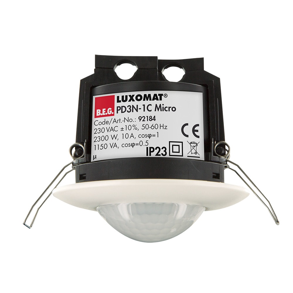 B.E.G. ITALIA SRL - BBH92184 PD3N-1C-DE MICRO RIL.MOV.360°C/SENS.ACUS
