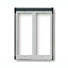 VIMAR SPA - VIW9222 CORNICE PER 4 MODULI 2X2 GRIGIO LUCE