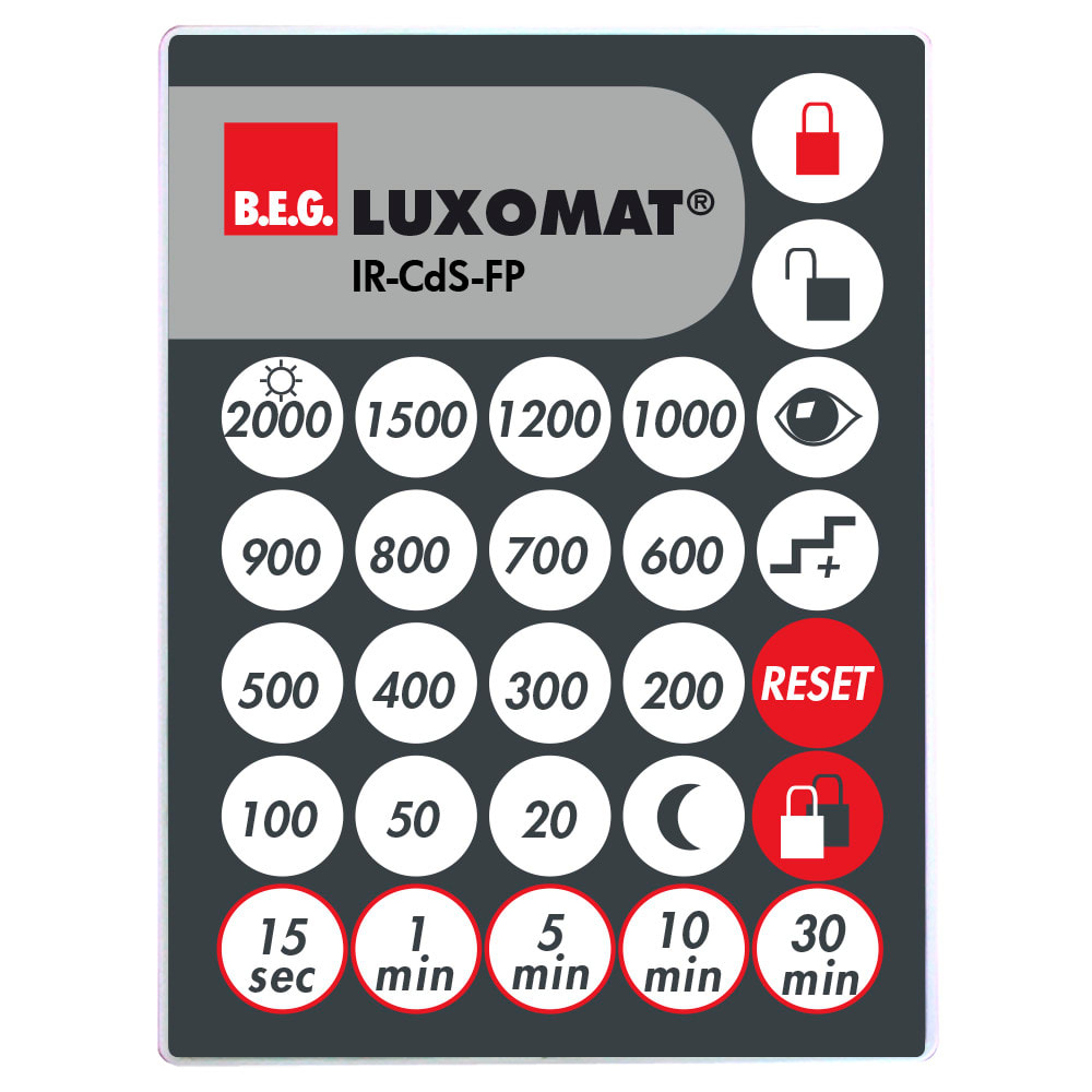 B.E.G. ITALIA SRL - BBH92396 TELECOMANDO IR-CDS-FP