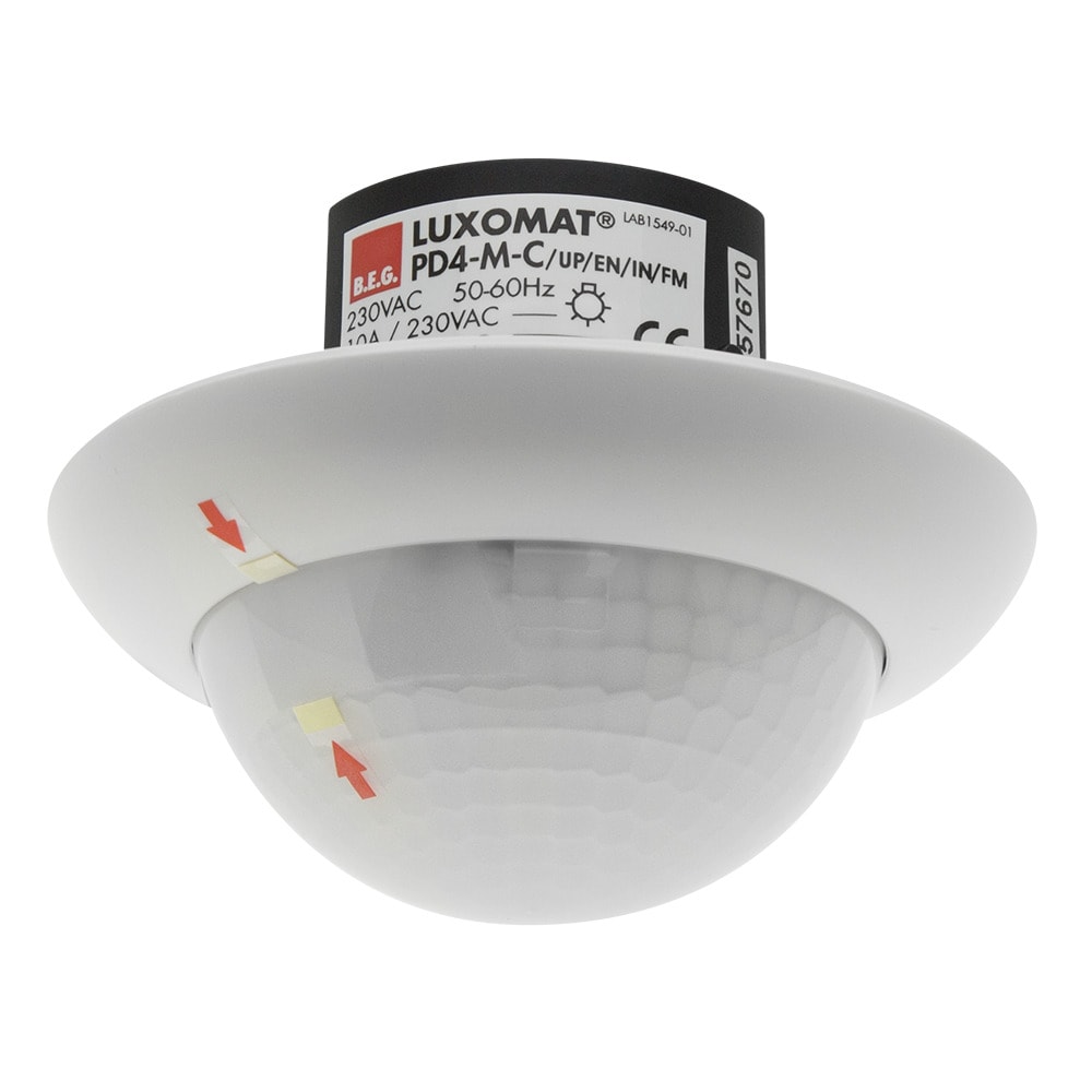 B.E.G. ITALIA SRL - BBH92443 PD4-M-2C-K-UP RIL.PRES.CORRIDOI 2CAN.S/I