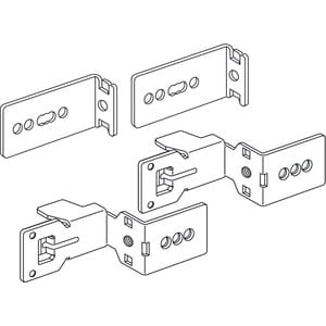 BTICINO S.P.A. - BTI92800C MAS - COPPIA SUPPORTI PER CANALINE L=800