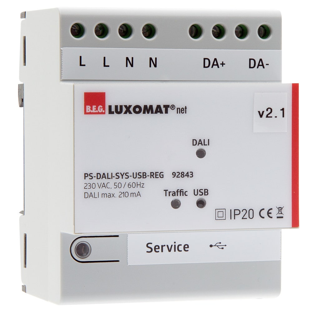 B.E.G. ITALIA SRL - BBH92843 PS-DALISYS-USB-REG