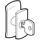 BTICINO - BTI92860S MAS - MANIGLIA A T QUADRI IP 65