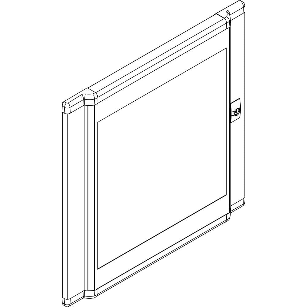 BTICINO BTI93630VB MAS LDX - PORTA BOMBATA VETRO 600X600