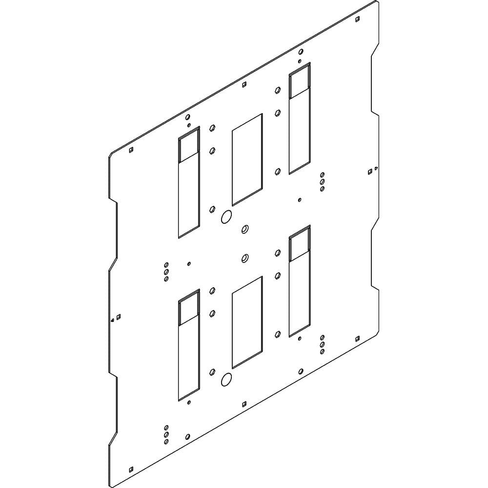 BTICINO BTI9541P/04I MAS - PIASTRA INTERBLOCCO ORIZ M630