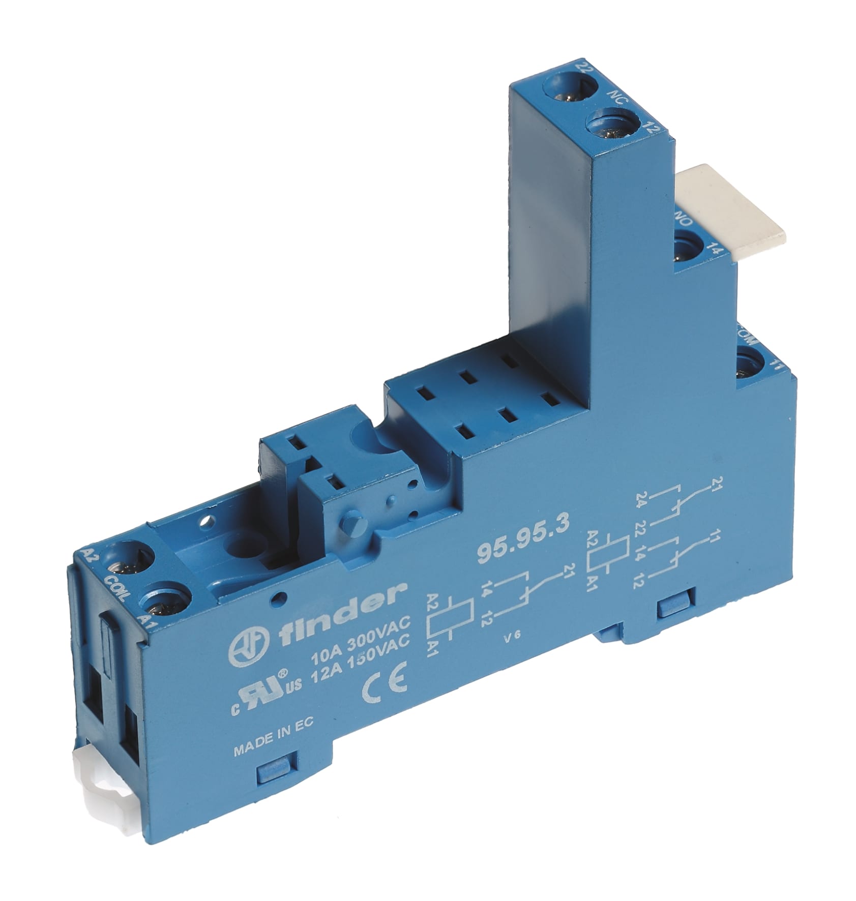 FINDER SPA FIN95953SPA ZOCCOLO CON MORSETTI BUSSOLA 2P S.40