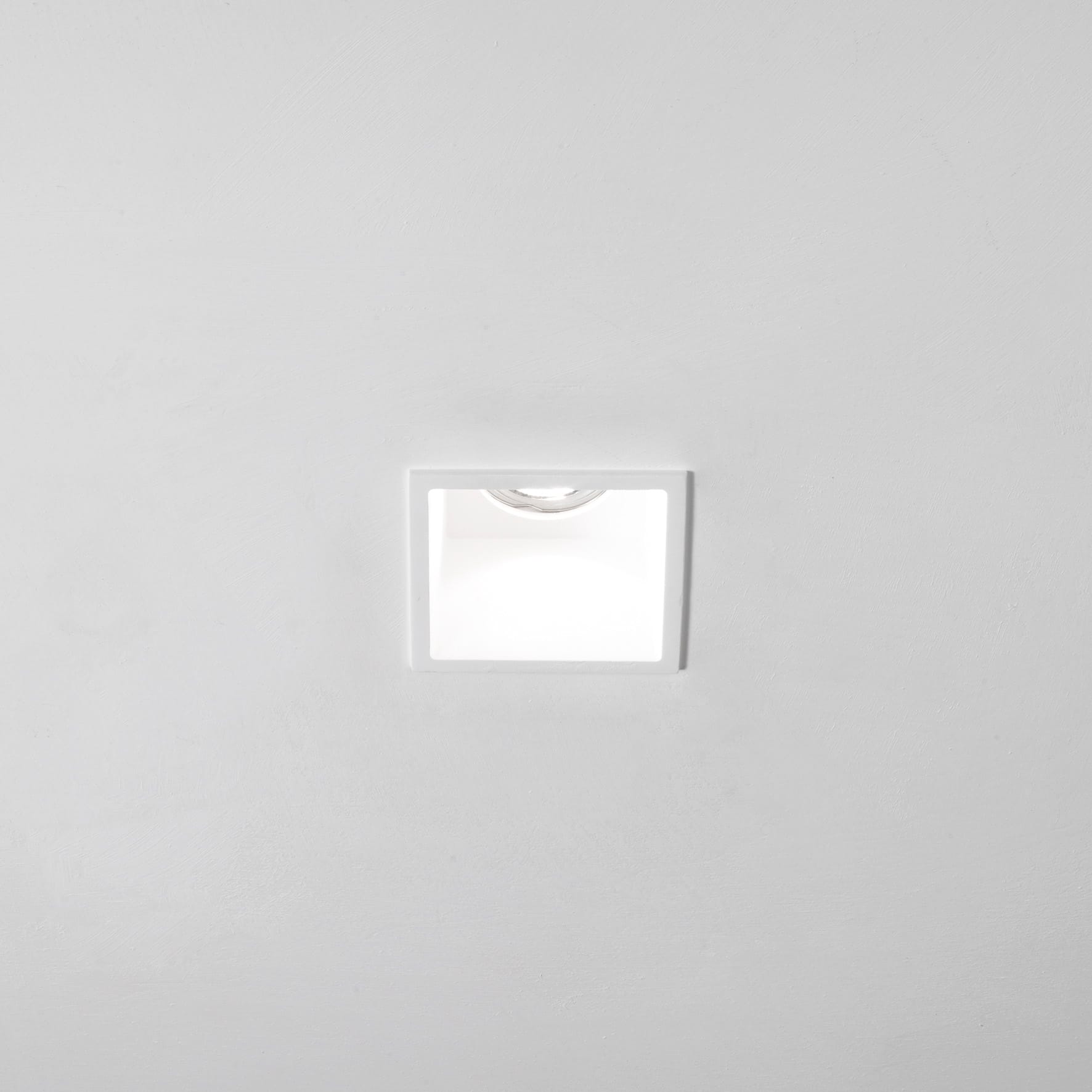 ROSSINI RSS9838 DOWNLIGHT QUADRATO IN GESSO RASATO BIANC