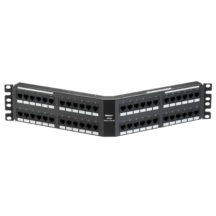 PANDUIT - PANDPA485E88TGY PCHDOWNPTCHPNL,CAT5E,ANGLD,48PT,2RU,EA