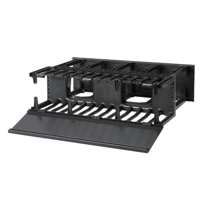PANDUIT - PANNM3 NM,HORIZ CBL MGMT,HICAP,3RU,F+R,BLK,EA