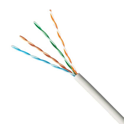 PANDUIT - PANPUZ5504WH-CEG CUCBL,CAT5E,4-P,24AWG,U/UTP,LSZH,WH,305M