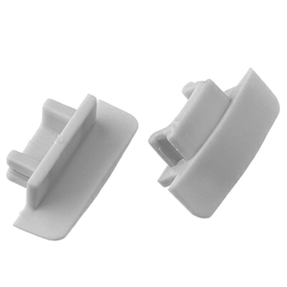 LINEA LIGHT (ILED) ILD98896 KIT TAPPI IN PLASTICA 2PZ.BIANCHI