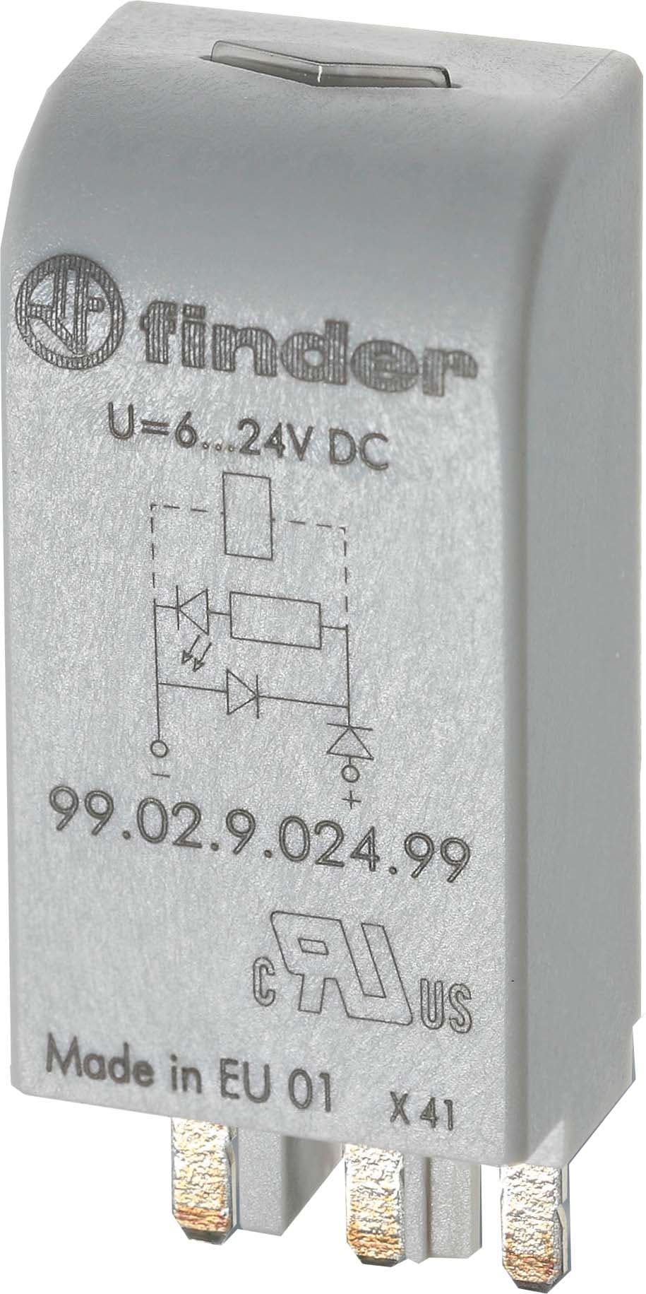 FINDER S.P.A. - FIN9902922079 MOD.LED+DIODO-POLARITA INVERT. 110-220V
