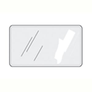 CEMBRE S.P.A. - CEM990522 PLACCHETTE DI PROTEZIONE, TRASPARENTI, PER PORTA-TARGHE, IN POLICARBONATO