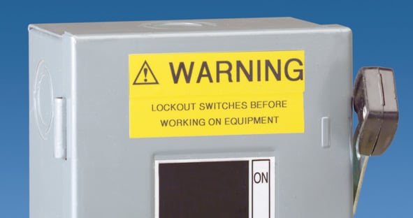 PANDUIT - PANT038X000VPC-BK P1CASS,CONT.TAPE,BL/WH,VYL,.38 X25FT,EA