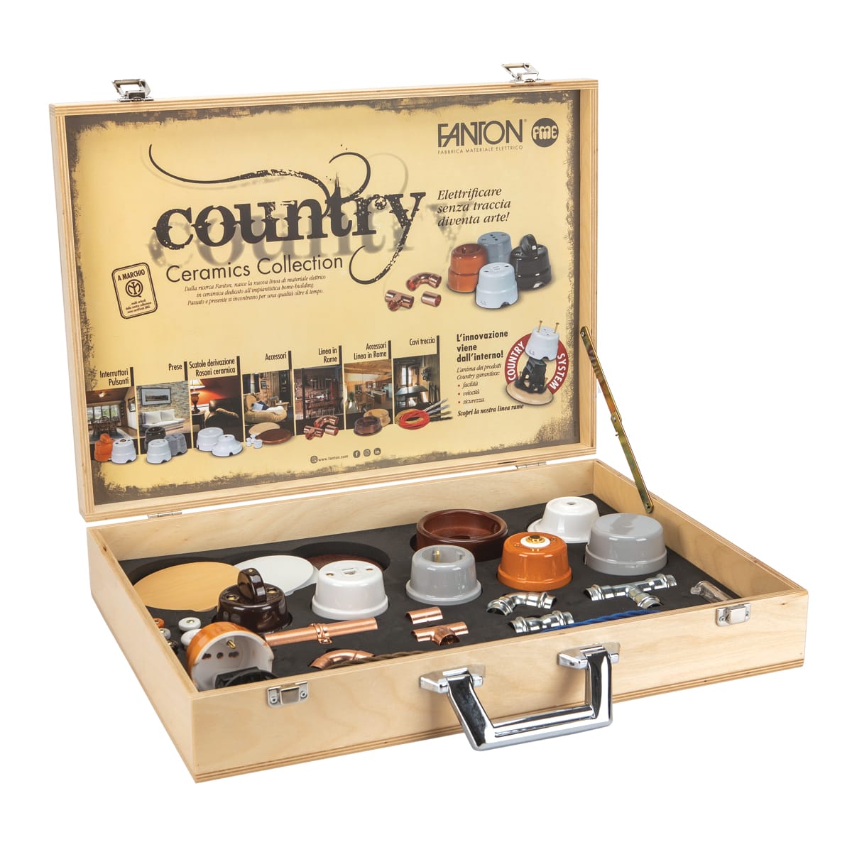 FANTON SRL FME99932 VALIGETTA ESPOSITIVA LINEA COUNTRY