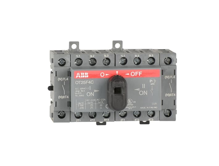 ABB SPA - ABBEE 238 0 OT25F4C SEZIONATORE 4P COMMUTATORE 25A