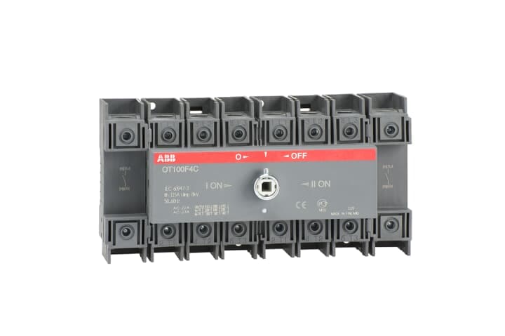 ABB SPA ABBEE 242 2 OT100F4C SEZIONATORE 4P COMMUTATORE 100A