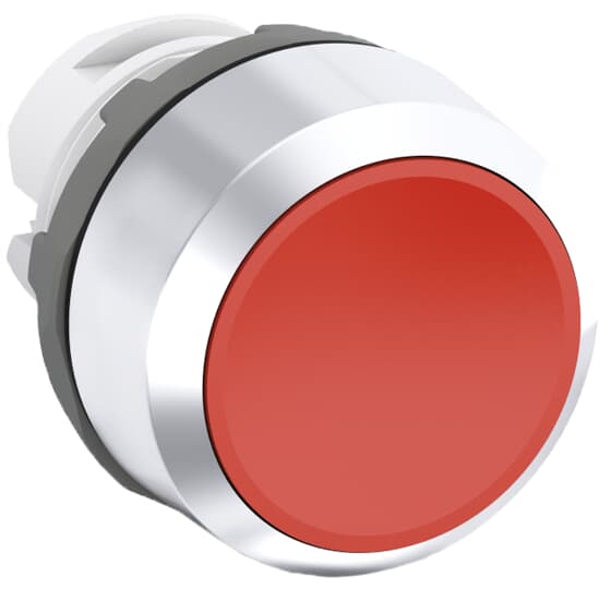 ABB SPA - ABBKZ 003 1 MP1-30R PULSANTE ROSSO GHIERA METALLICA