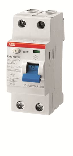 ABB SPA - ABBF428229 F202 A S 40A 100MA INTERR.DIFFERENZ.PURO 2P