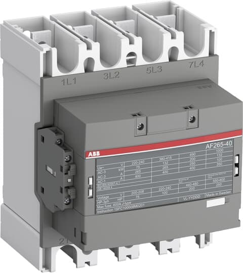 ABB SPA ABBAF265401113 AF265-40-11-13 CONT 4P 400A 100-250VC/DC