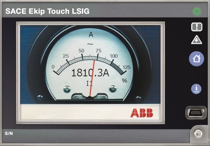 ABB SPA ABB1SDA074199R1 EKIP TOUCH LSIG E1.2..E6.2