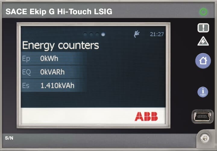ABB SPA ABB1SDA074202R1 EKIP HI-TOUCH LSIG E1.2..E6.2