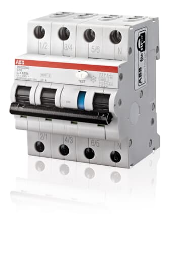 ABB SPA - ABBDS3NLC16R30 DS203NC L DIFF MAG 4,5KA 3P+N APR C16 30MA