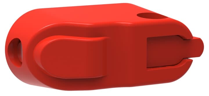 ABB SPA - ABBEE 624 1 OHRS12 MANIGLIA DIRETTA ROSSA OT 16O40