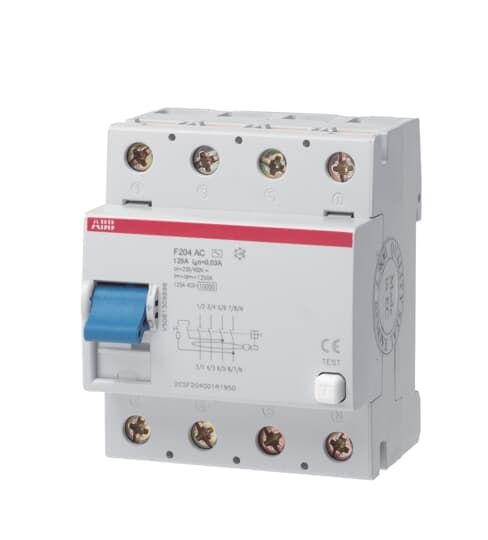 ABB SPA ABBF429418 F204 AC-125/0,5 INTERR.DIFFERENZ. PURO 4