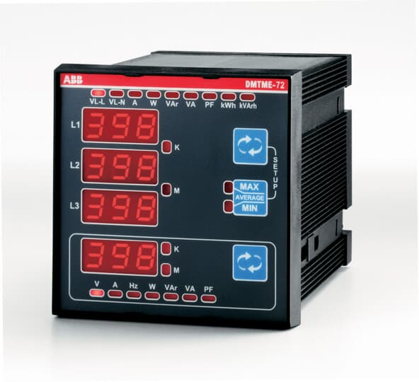 ABB SPA - ABBM204665 DMTME-I-485-72 MULTIMETRO 72X72 485 + 2