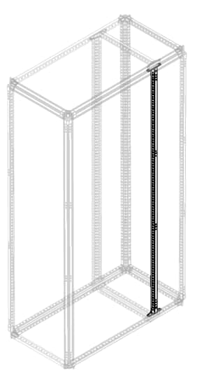 ABB SPA ABBPUCS2000 MONTANTE VANO CAVI ACCIAIO INOX H=2000MM