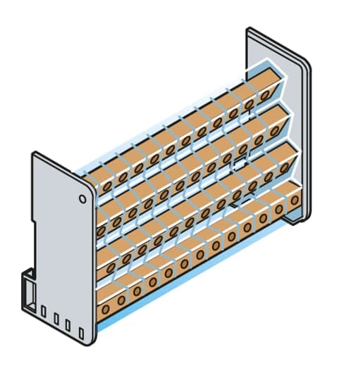 ABB SPA - ABBAD1028 MORSETTIERA MODULARE 80A