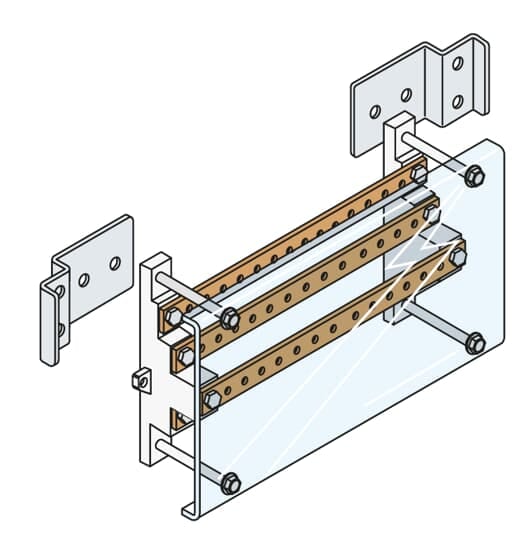 ABB SPA - ABBAD1053 KIT BARRE ORIZZ. 250A L=800MM