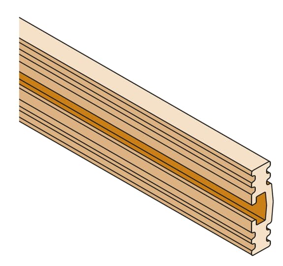 ABB SPA - ABBPBSC0800 BARRA SAGOMATA RAME 45x10 L=1750MM